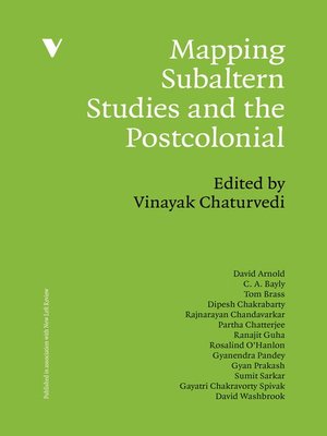 cover image of Mapping Subaltern Studies and the Postcolonial
